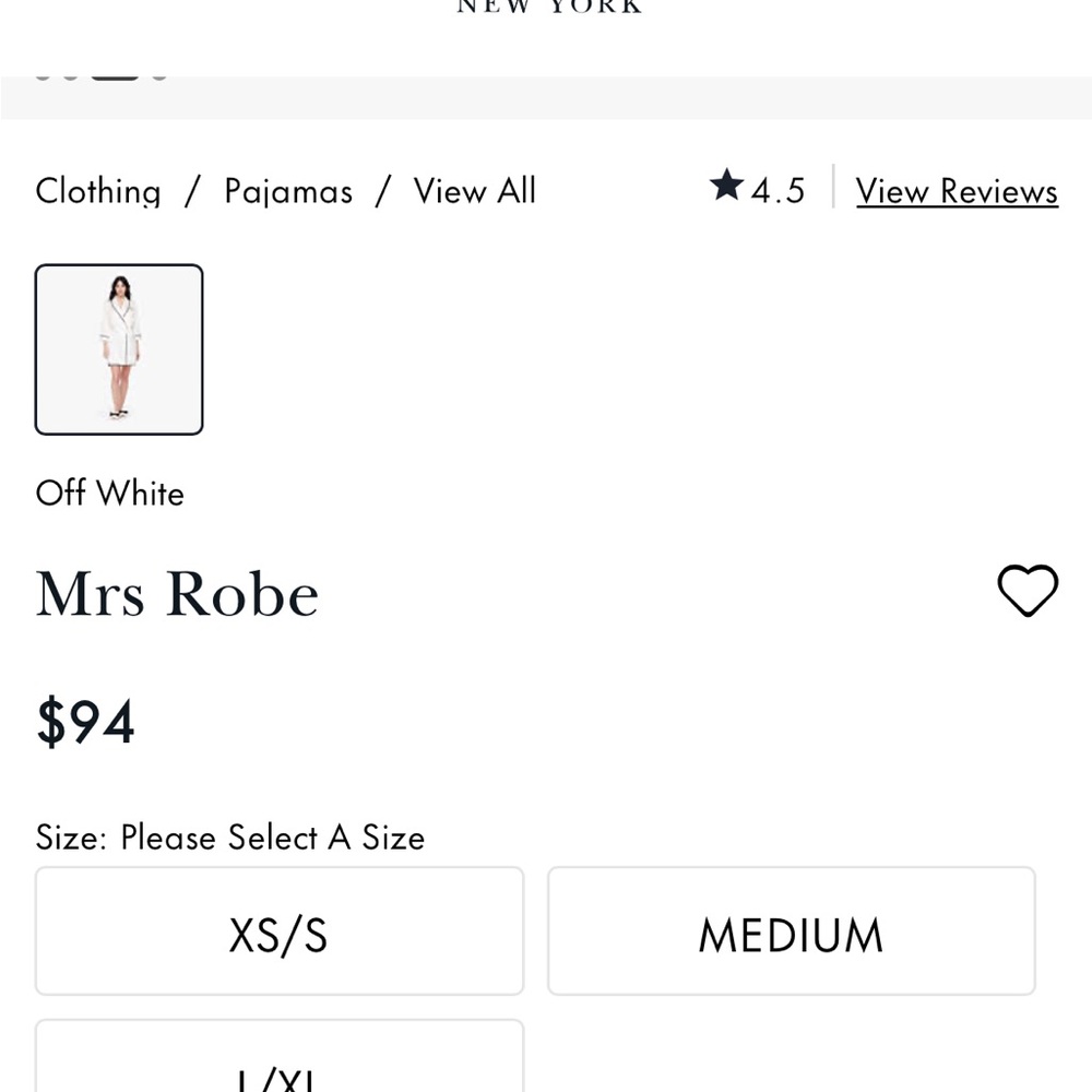 Kate Spade Mrs. Robe - Picture 2 of 5